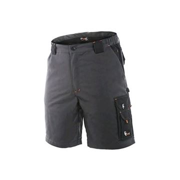 Kraťasy CXS SIRIUS ELIAS, pánské, šedo-oranžové (1060-001-703-00) CXS