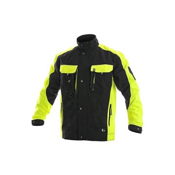 Blůza CXS SIRIUS BRIGHTON, 170-176cm, černo-žlutá (1010-035-802-00) CXS