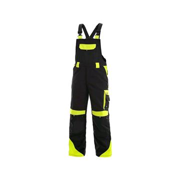 Zahradníky CXS SIRIUS BRIGHTON, 170-176cm, černo-žlutá (1030-035-802-00) CXS