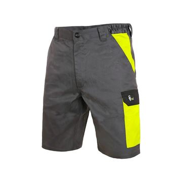 Kraťasy CXS PHOENIX ZEFYROS, pánské, šedo-žluté (1060-016-702-00) Canis Safety