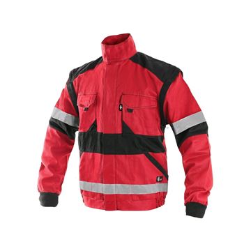 Blůza CXS LUXY BRIGHT, pánská, červeno-černá (1010-028-260-00) CXS