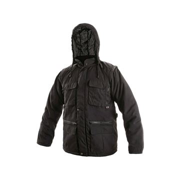 Pánská zimní bunda GEORGIA, černá (1210-010-800-00) Canis Safety