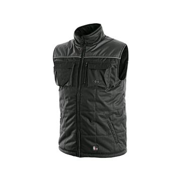 Pánská zimní vesta SEATTLE, černo-šedá (1310-002-810-00) CXS