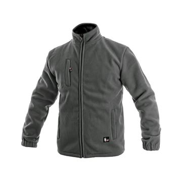 Bunda CXS OTAWA, fleecová, šedá (1240-001-700-00) CXS