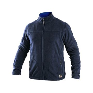 Mikina GRANBY, pánská, fleece, tmavě modrá (1510-031-414-00) Canis Safety