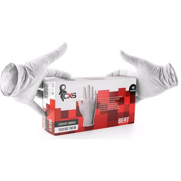 Jednorázové rukavice BERT, latexové (3520-002-100-00) Canis Safety