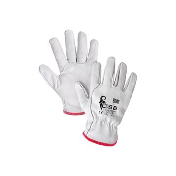 Kožené rukavice BONO, vel.8-10