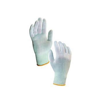 Textilní rukavice KASA, bílé, vel.8-10