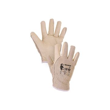 Rukavice URBI WINTER, zimní, kožené, vel.9-11