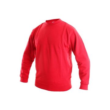 Unisex mikina ODEON, červená (1520-001-250-00) Canis Safety