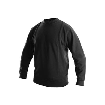 Unisex mikina ODEON, černá (1520-001-800-00) Canis Safety