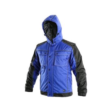 Bunda CXS IRVINE, zimní, pánská, modro-černá, vel. 4XL (1210-001-411-98) CXS