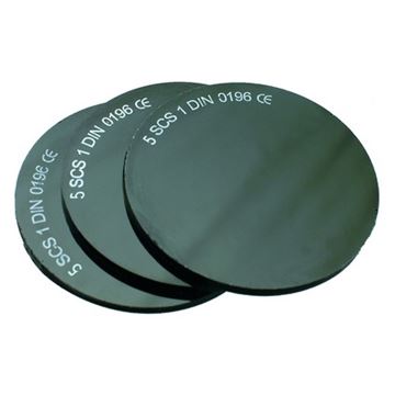 Sklo do svářečských brýlí, průměr 50 mm, tm. č. 5 (4190-003-000-05) Canis Safety