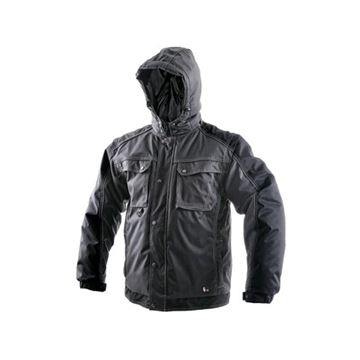 Bunda CXS IRVINE, zimní, pánská, šedo-černá, vel. 2XL (1210-001-710-96) CXS