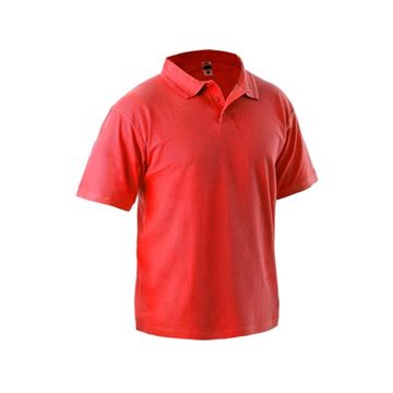 Polokošile s krátkým rukávem MICHAEL, červená, vel. 3XL (1630-001-250-97) Canis Safety