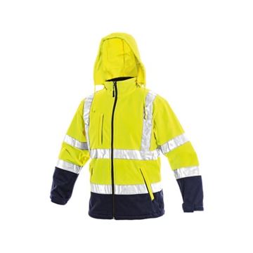 Bunda CXS DERBY, výstražná, pánská, žluto-modrá, vel. 2XL (1110-002-155-96) Canis Safety