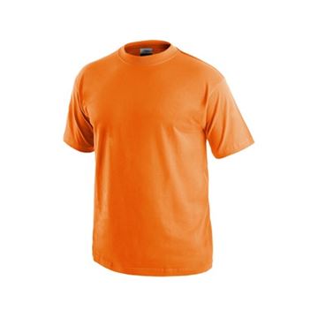 Tričko CXS DANIEL, krátký rukáv, oranžové, vel. 3XL (1610-001-200-97) Canis Safety