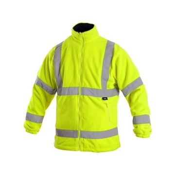 Bunda CXS PRESTON, výstražná, žlutá, vel. 2XL (1115-023-150-96) Canis Safety