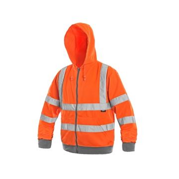 Mikina FROME, oranžová, vel. XL (1115-027-200-95) Canis Safety