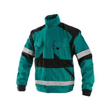 Blůza CXS LUXY BRIGHT, pánská, zeleno-černá, vel. 46 (1010-028-510-46) CXS