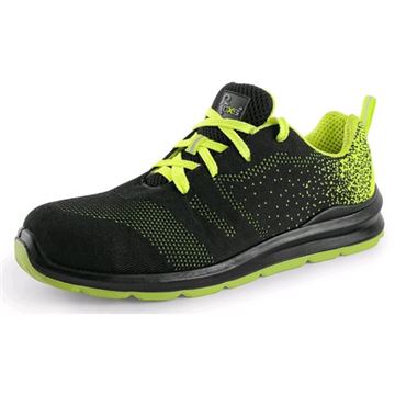 Obuv polobotka CXS TEXLINE RAB S1, s ocel.šp., černo-zelená, vel. 43 (2125-076-808-43) CXS