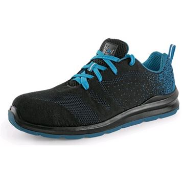 Obuv polobotka CXS TEXLINE KORNAT O1, černo-modrá, vel. 37 (2123-032-806-37) CXS