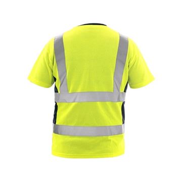 Tričko EXETER, výstražné, pánské, žluté, vel. XL (1113-020-155-95) Canis Safety