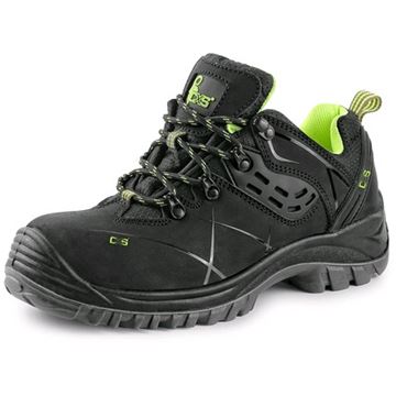 Obuv polobotka CXS Universe Comet S3 černo-zelená, vel. 47 (2128-088-808-47) CXS