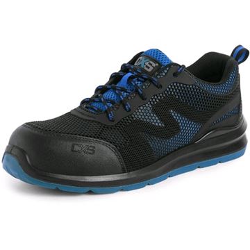 Obuv polobotka CXS ISLAND MILOS S1P, černo - modrá, vel. 35 (2126-068-806-35) CXS