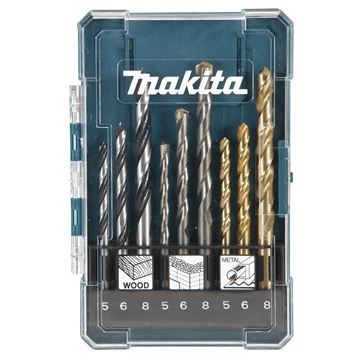 Sada vrtáků 9 ks 5,6,8mm Makita