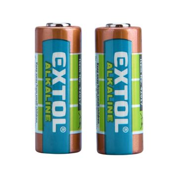 Baterie alkalické, 2ks, 12V (23A) (42017) EXTOL ENERGY