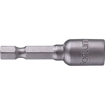 Klíč nástrčný magnetický 1/4" stopka, 7x48mm, CrV (4741607) FORTUM-KITO