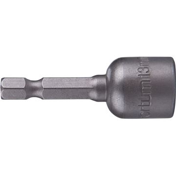 Klíč nástrčný magnetický 1/4" stopka, 13x48mm, CrV (4741613) FORTUM-KITO