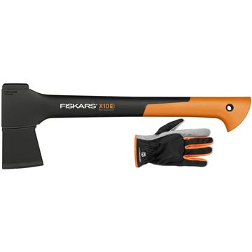 Set X10 & rukavice Promacher Fiskars 8001018