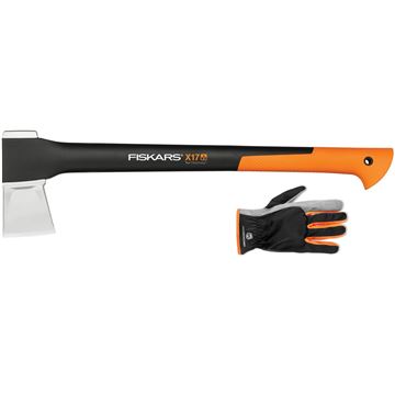 Set X17 & rukavice Promacher Fiskars 8001019