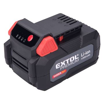 baterie akumulátorová GARDEN20V, 20V Li-ion, 4000mAh EXTOL 8895782