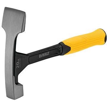 Zednické kladivo 567 g, ergonomická rukojeť, EXTRA široká sekací část DeWalt DWHT51389-0