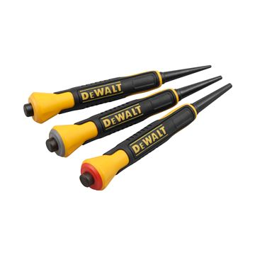 3 ks průbojníků DeWalt DWHT0-58018