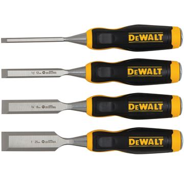 Sada klasických dlát – 4 ks: 6; 12; 18; 25 mm DeWalt DWHT0-16063