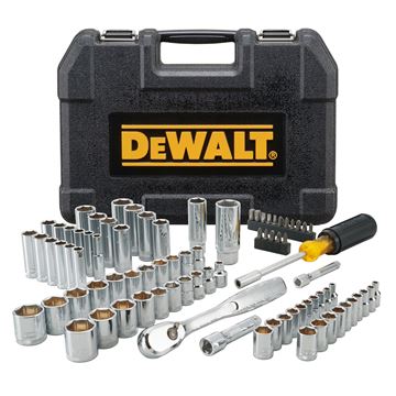 84dílná sada s ráčnou 1/4 a 3/8 DeWalt DWMT81531-1