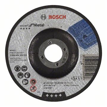 Bosch Dělicí kotouč profilovaný Expert for Metal A 30 S BF, 125 mm, 2,5 mm