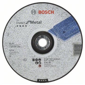 Bosch Hrubovací kotouč profilovaný Expert for Metal A 30 T BF, 230 mm, 6,0 mm