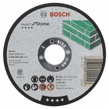 Bosch Dělicí kotouč rovný Expert for Stone C 24 R BF, 115 mm, 2,5 mm