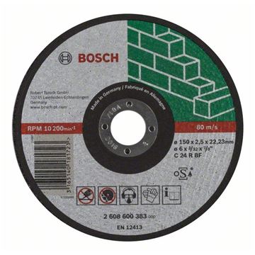 Bosch Dělicí kotouč rovný Expert for Stone C 24 R BF, 150 mm, 2,5 mm