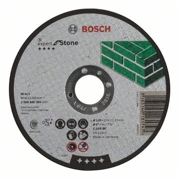 Bosch Dělicí kotouč rovný Expert for Stone C 24 R BF, 125 mm, 2,5 mm