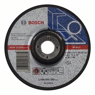 Bosch Hrubovací kotouč profilovaný Expert for Metal A 30 T BF, 150 mm, 6,0 mm