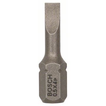 Bosch Šroubovací bit zvlášť tvrdý Extra-Hart S 0,5x4,0, 25 mm