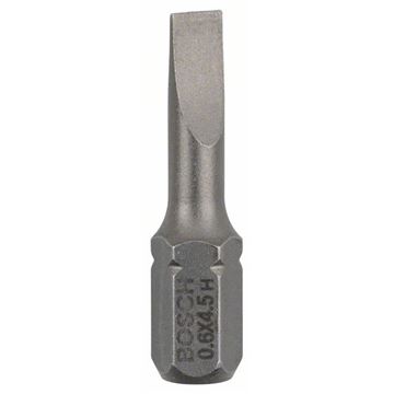 Bosch Šroubovací bit zvlášť tvrdý Extra-Hart S 0,6x4,5, 25 mm