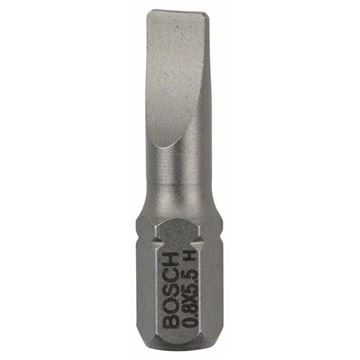 Bosch Šroubovací bit zvlášť tvrdý Extra-Hart S 0,8x5,5, 25 mm