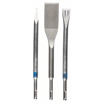 Bosch 3dílná sada sekáčů SDS-plus 250; 250; 260 x 20; 40 mm